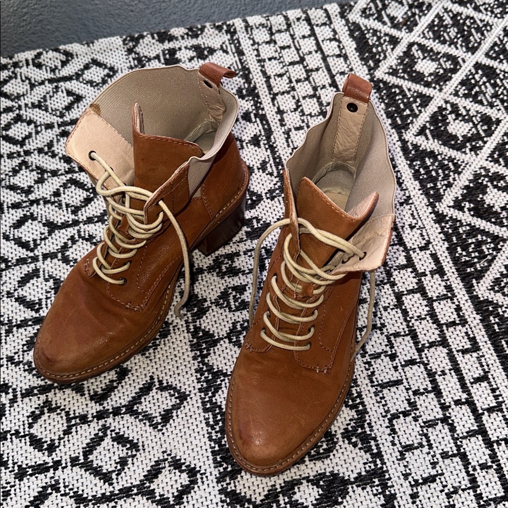 Kelsi Daggar Leather Bootie